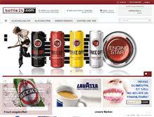Tablet Screenshot of bottle24.de